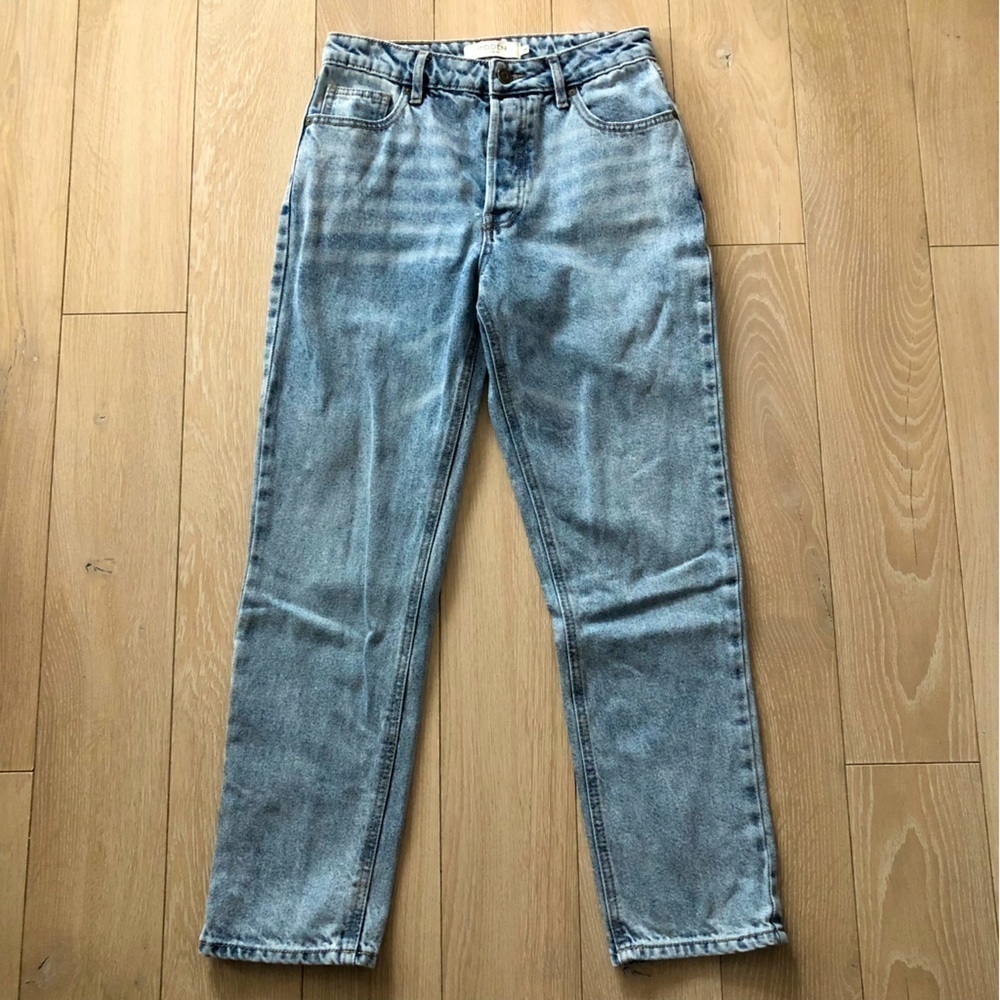 Hidden Los Angeles Mom Jeans Light Wash Size 25
